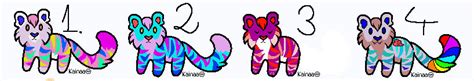 Tiger Adoptables For 5 Points Each By Kecsketo2adopts On Deviantart