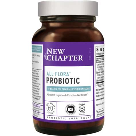 New Chapter® Probiotic All Flora® Whole Food Live Probiotics Vegetarian