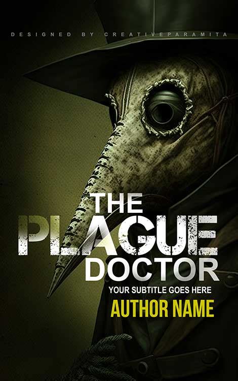 The plague doctor Premade book cover