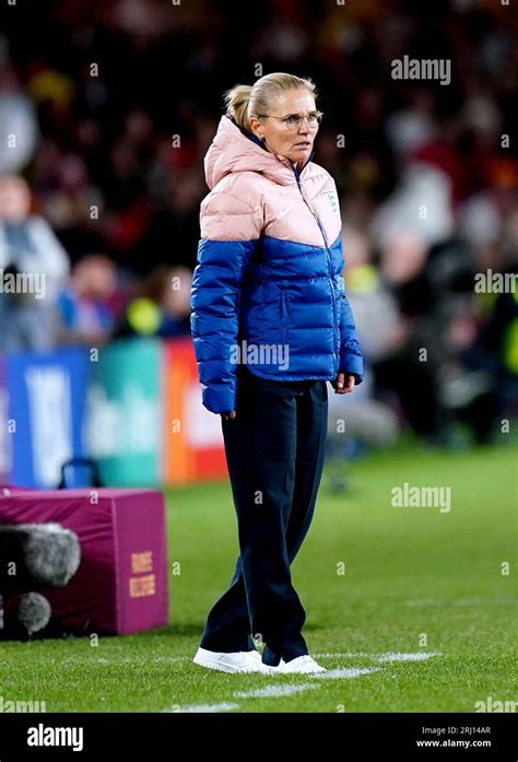 England Head Coach Sarina Wiegman During The Fifa Women S World Cup