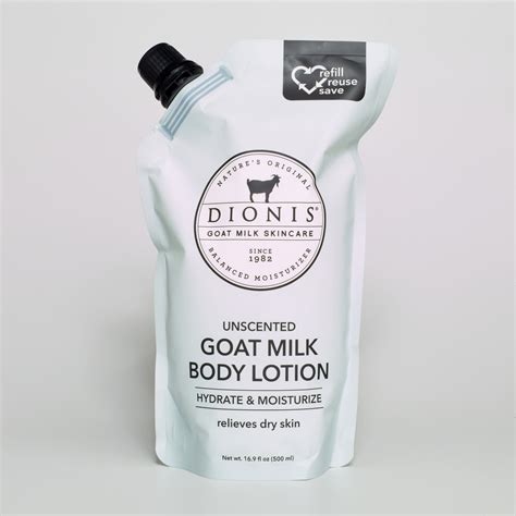 Unscented Goat Milk Body Lotion Refill Pouch • Default Title • Dionis