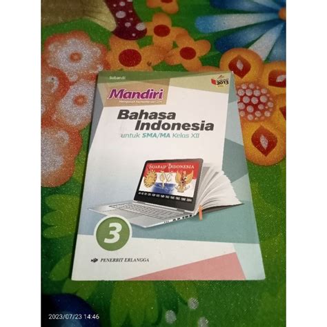 Jual Buku Mandiri Bahasa Indonesia Kelas Sma Penerbit Erlangga