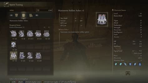 Elden Ring Guide How To Upgrade Spirit Ashes