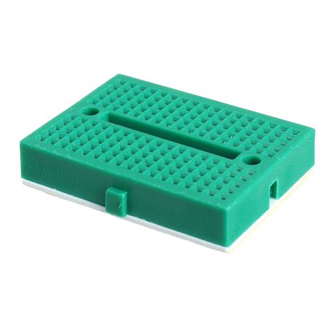 MINI BREADBOARD PROTOBOARD 170 PUNTOS VERDE Leantec ES