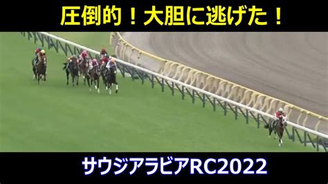 【競馬女子】圧倒的な逃げ馬現る！このまま行けるか！サウジアラビアrc Youtube