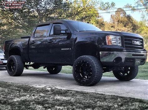 Gmc Sierra Moto Metal Mo Gloss Black Milled X