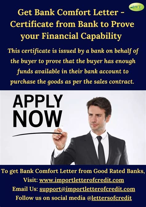 Ppt Infographics Importance Of Bank Comfort Letter Swift Mt799 Powerpoint Presentation Id