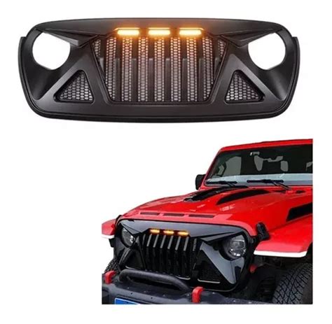 Parrilla Venom Led Jeep Wrangler Jl Gladiator Meses Sin Inter S