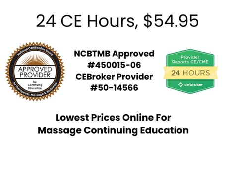 Massage Ce Learning Tree Accredited Ncbtmb Ce Courses