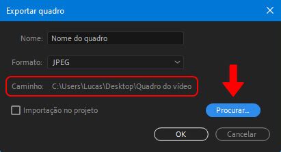 Como Exportar Um Quadro Do V Deo No Premiere Pro Salvando Frames