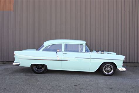 Old School 1955 Chevy Gasser Packs A Punch