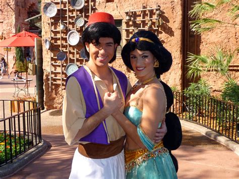 Meeting Aladdin And Jasmine Morocco At Epcot Wednesday 24 Flickr