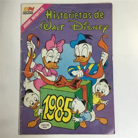 Spanish Comics Aguila Historietas De Walt Disney 1005 Pato Donald