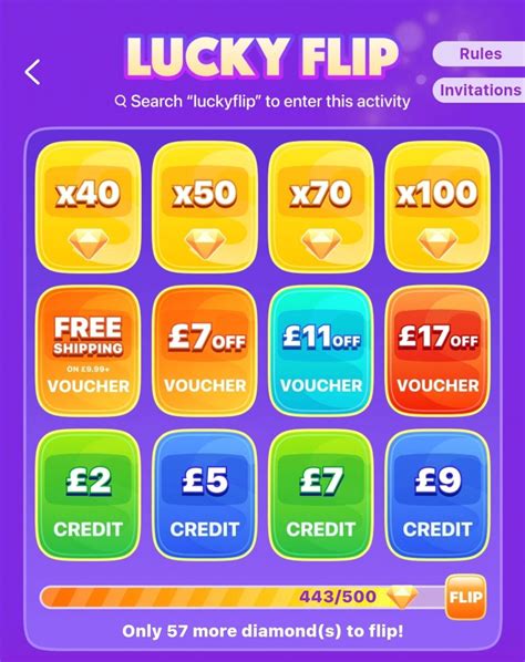 Shein Lucky Flip Game Get Free Credits Vouchers Star Freebies