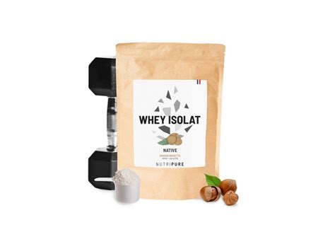 Nutripure Whey Isolate Native Noisette 750 G Pharmacie En Ligne