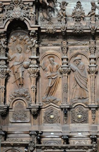 Catedral Nueva De Salamanca Detalle Del Coro Santiago Abella Flickr