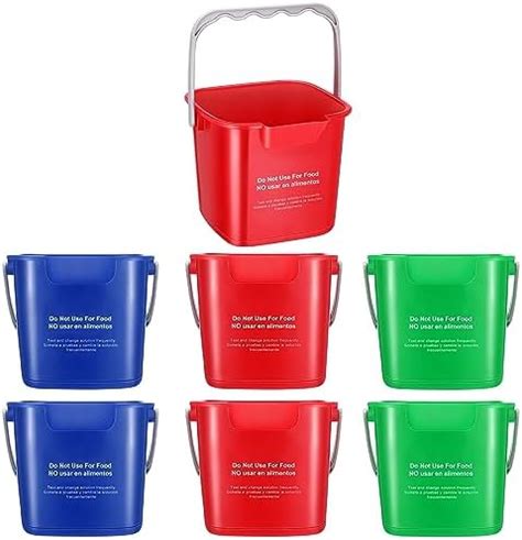 Amazon Small Green Detergent Bucket Quart Cleaning Pail Set