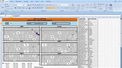 Cara Membuat Jadwal Pelajaran Sciencecopax