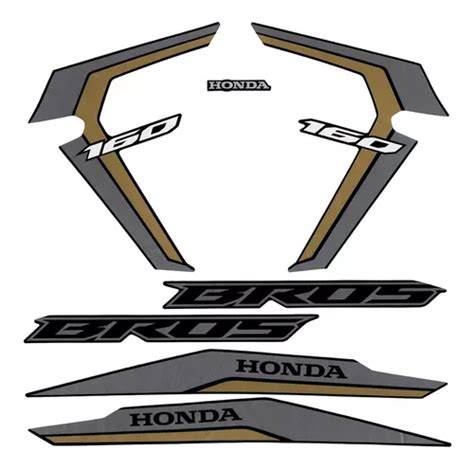 Kit Adesivos Faixa Honda Nxr Bros 160 2022 Todas 22 Completo MercadoLivre