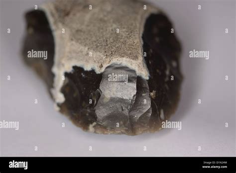 Flint knapping hi-res stock photography and images - Alamy