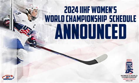 Iihf Womens World Championship Schedule Announced