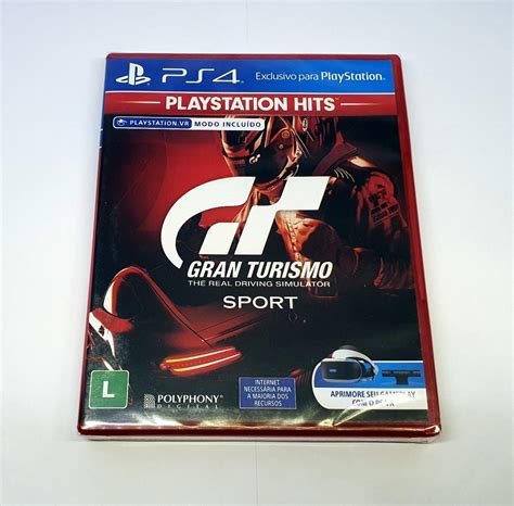 Gran Turismo Sport Ps4 mídia Física Original Dublado Mercado Livre