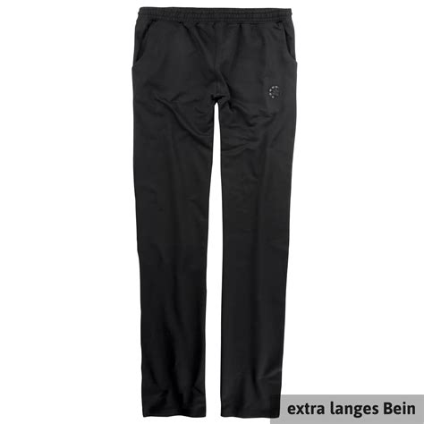 Ahorn Sportswear Jogginghose Extra Lang Schwarz XXL Bigtex