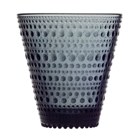 Iittala Kastehelmi Tumbler 30 Cl 2 Pcs Dark Grey Finnish Design Shop