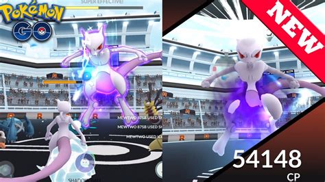 First Look At Shadow Mewtwo Raid In Pokemon Go Preview Youtube