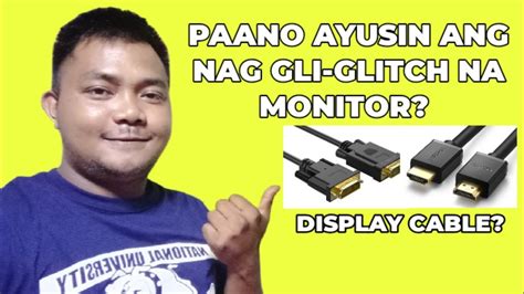 Paano Ayusin Ang Nag Gli Glitch Na Monitor Teacher Kevin PH YouTube