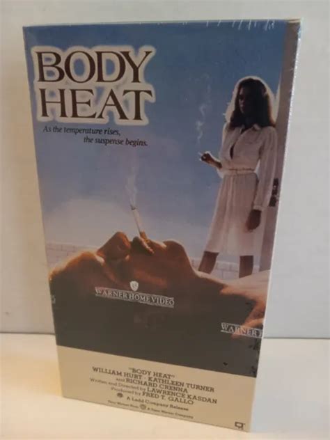 BODY HEAT VHS William Hurt Kathleen Turner 1991 Release NEW Sealed