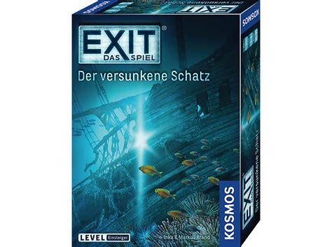 KOSMOS EXIT Der Versunkene Schatz Brettspiel Mehrfarbig Brettspiele