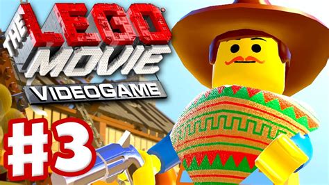 The LEGO Movie Videogame Gameplay Walkthrough Part 3 The Old West