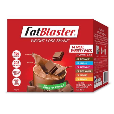 Buy Naturopathica Fatblaster Weight Loss Shake Variety Pack 14 X 33g Online At Chemist Warehouse®