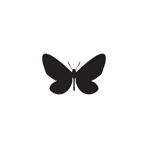 Butterfly Icon Logo Vector Design 12961850 Vector Art At Vecteezy