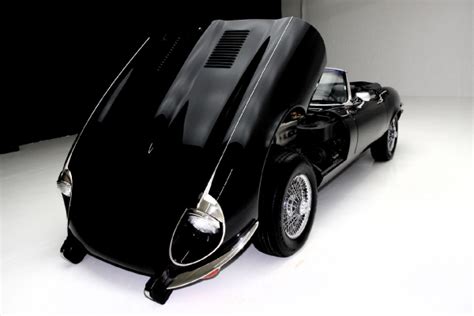 1973 Jaguar XKE Convertible Triple Black