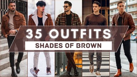 35 Brown Shades Outfit Ideas For Winter 2023 Mens Fashion Youtube