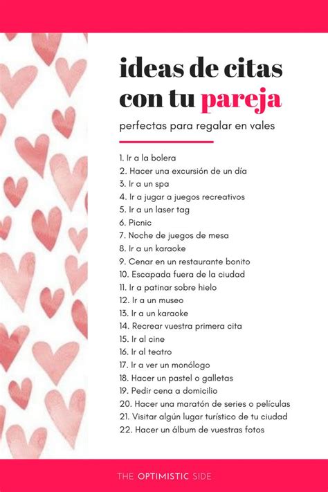 Date Ideas Ideas De Citas Con Tu Pareja Que Hacer En Pareja Vales