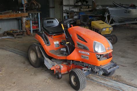 Lot Kubota Ride On Mower Auctionsplus