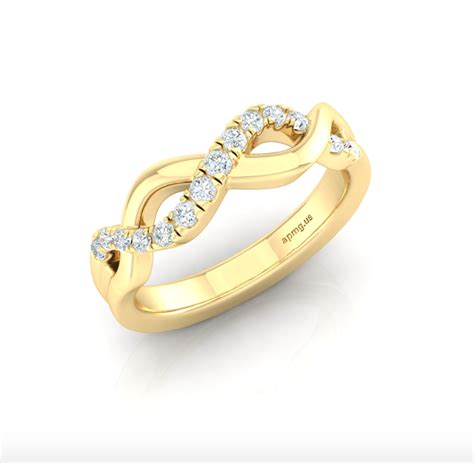 14kt Gold Helix Ring Available in Two-Tone, White or Yellow Gold – Rays ...