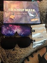 D Sleep Mask By Prettycare Pack Ultra Violet And Black Eye Mask