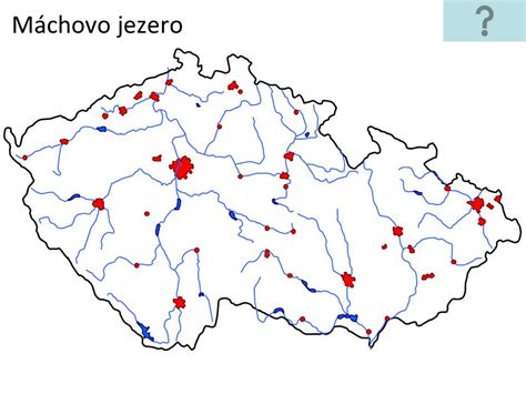 Přehrady čr Mapa MAPA