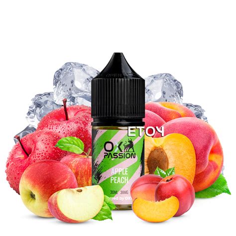 Oxva OX Passion Salt Apple Peach 30ml Tinh Dầu Vape Pod Chính Hãng