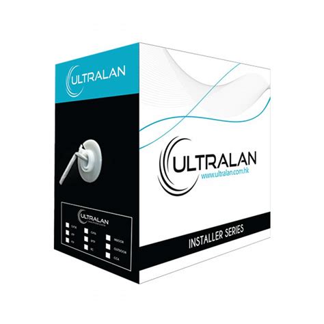 UltraLAN Installer Series CAT6 Bare Copper Solid UTP 305m CAB UTP6BC