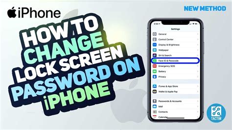 How To Change Lock Screen Password On IPhone YouTube