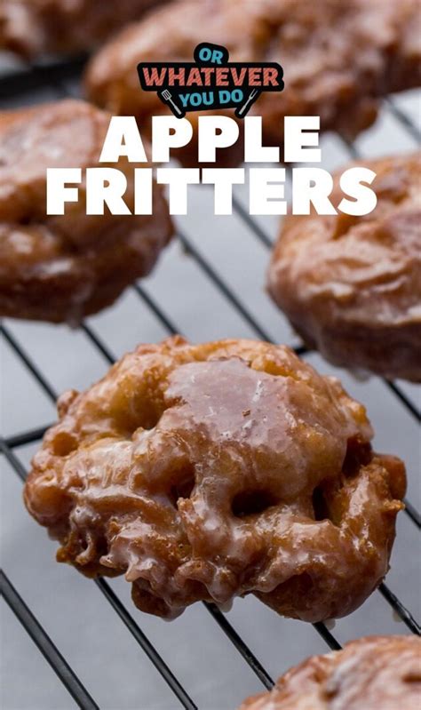 Homemade Apple Fritters Recipe Or Whatever You Do