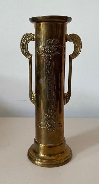 Beldray Art Nouveau Copper Vase 1 Catawiki