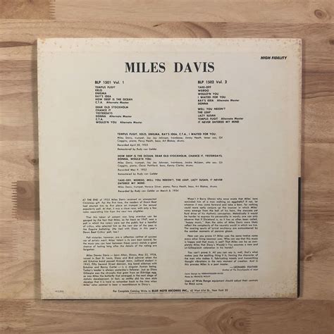 Yahooオークション Lp Miles Davis マイルス・デヴィスvolume1 マ