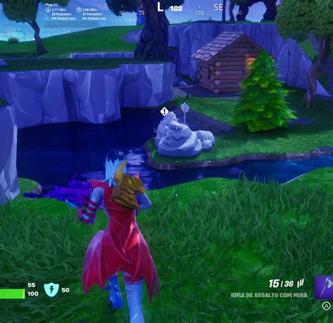 Fortnite Localiza O Dos Gnomos De Xp No Bosque Lamurioso E Cabana