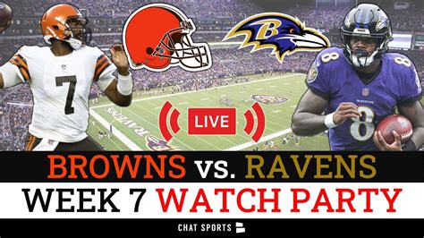 Browns Vs Ravens LIVE Streaming Scoreboard Free Play By Play